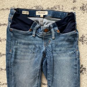 Madewell maternity skinny jeans